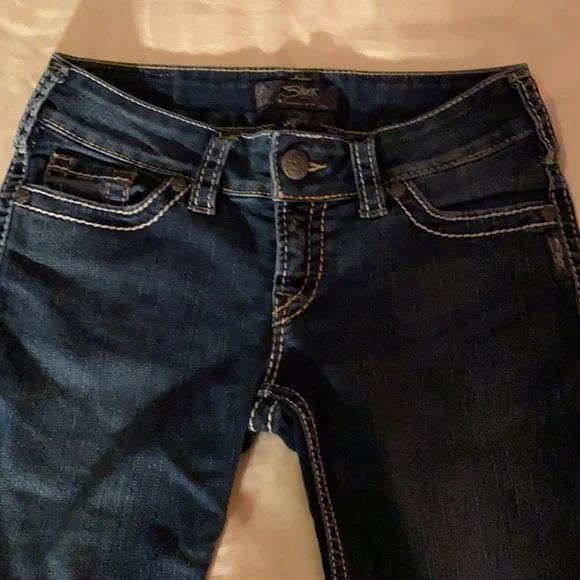 Silver jeans crop size 28 - Picture 2 of 8